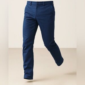 Perk Feel Good Chinos Slim Fit 32x32 Ink Blue NWT